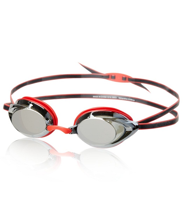 SPEEDO Vanquisher 2.0 Mirrored Goggle (Speedo Red (601))